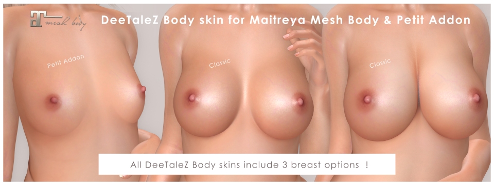 Vendor Body Maitreya BREATS